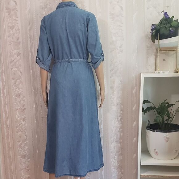 Speed Limit MPH Denim Belt Dress - Picture 5 of 6